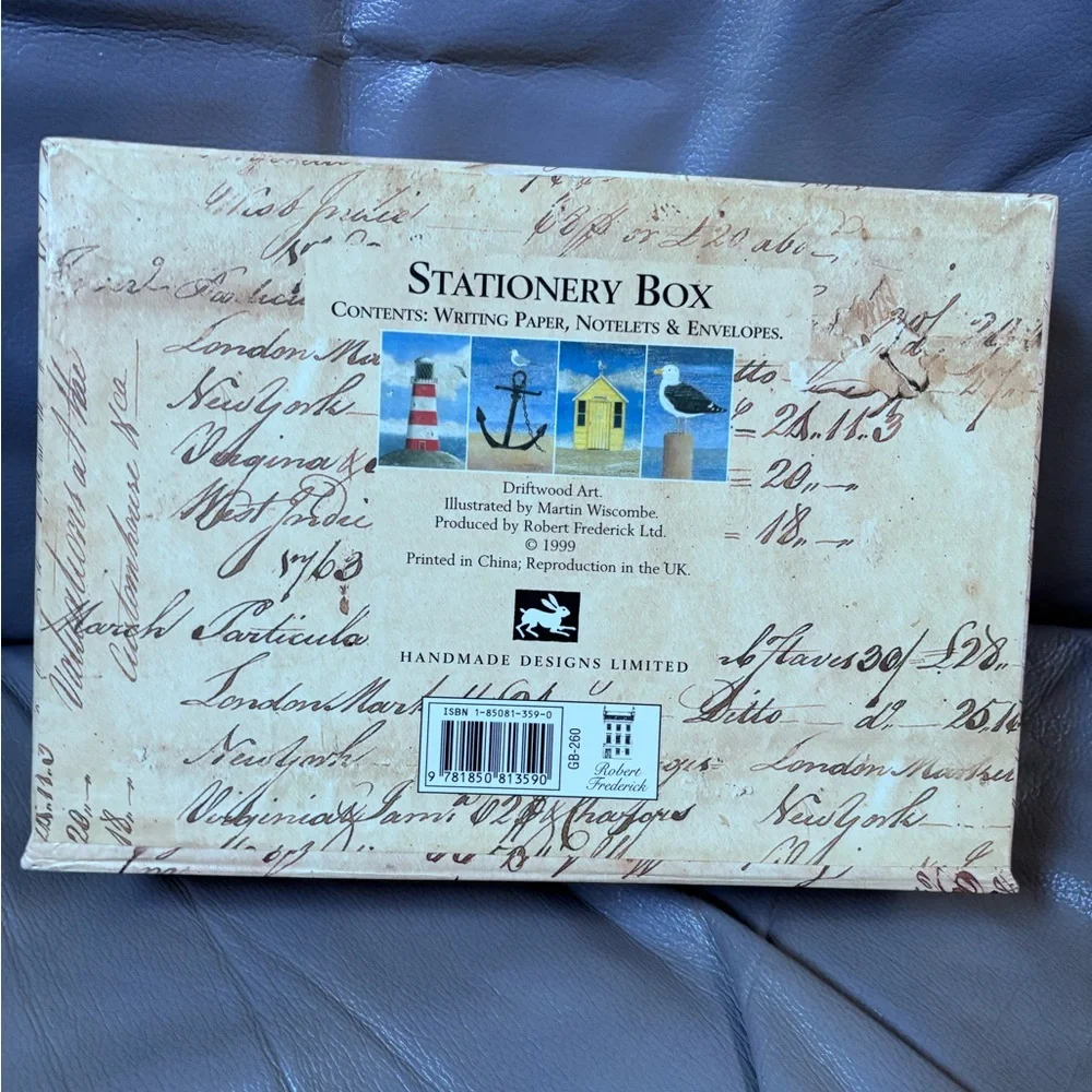 Stationery empty decor box